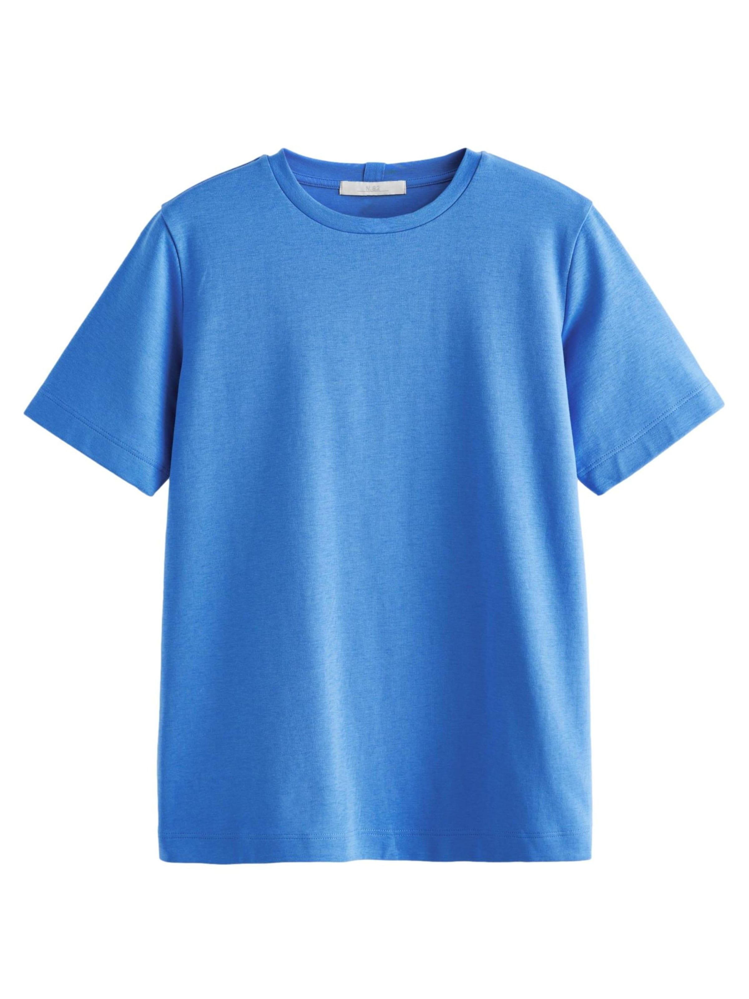 Next - Camisa em azul: frente