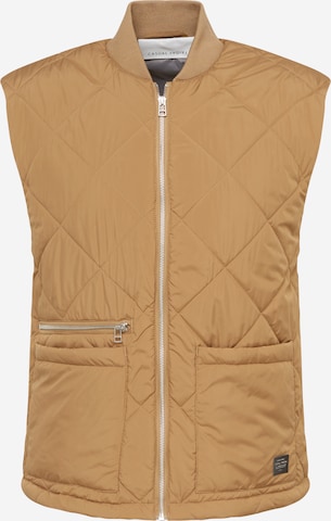 Casual Friday Vest 'Olas' in Brown: front