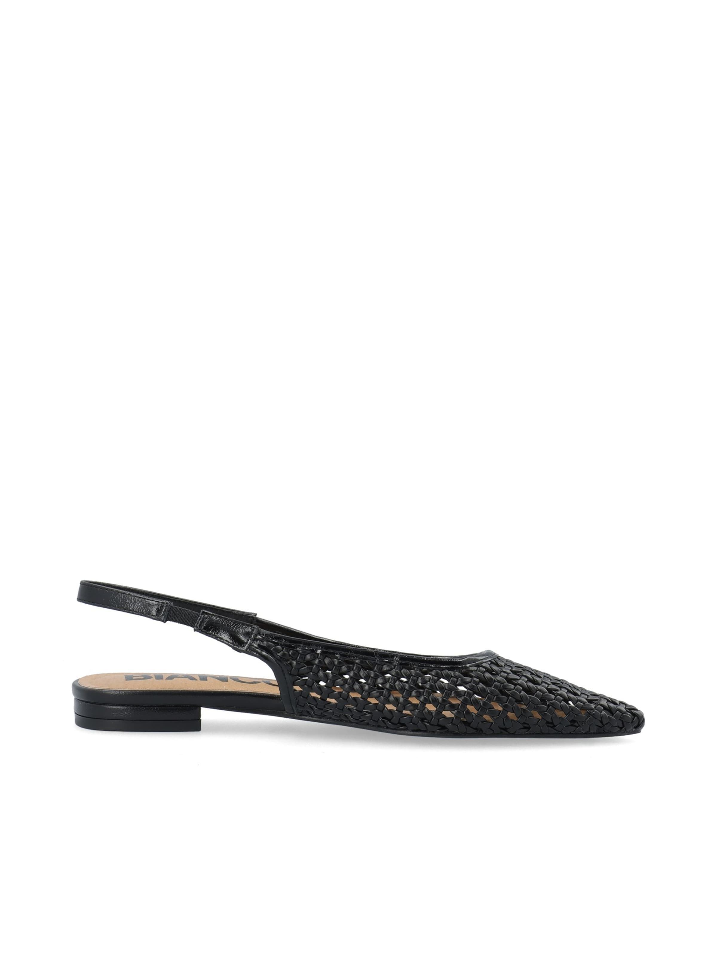 Bianco Slingpumps i sort