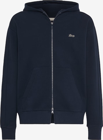 Boggi Milano Sweat jacket in Blue: front