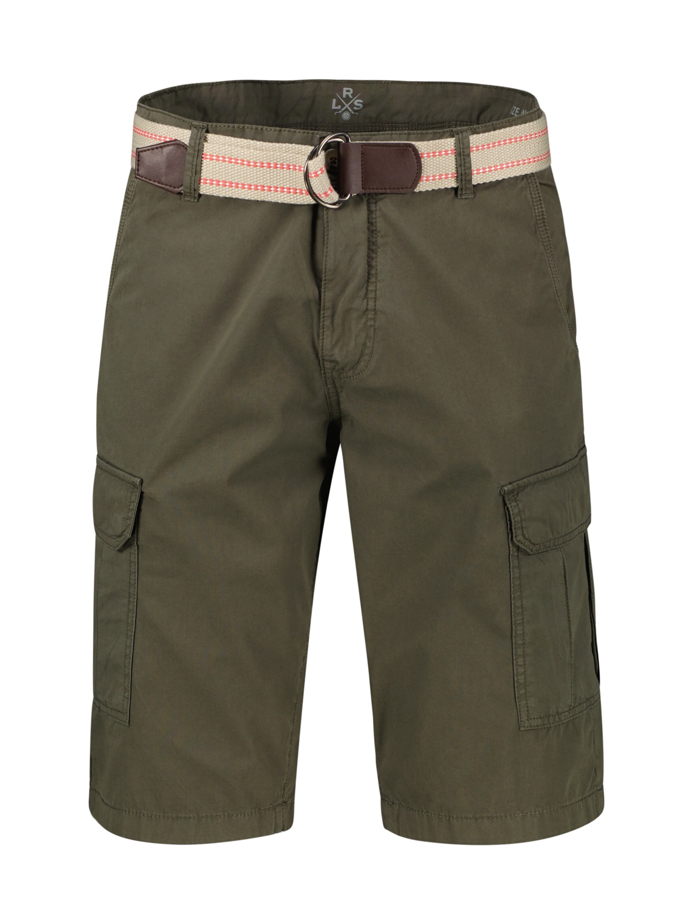 LERROS Regular Cargobroek in Groen: voorkant