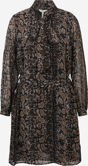 OBJECT Petite Kleid 'ANNA' in beige / grau / schwarz, Produktansicht