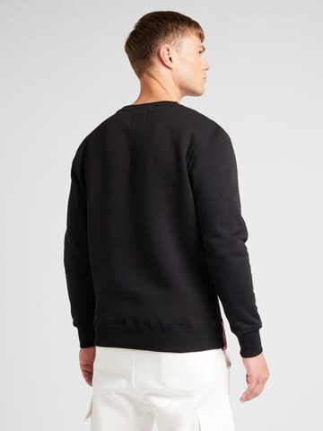 ALPHA INDUSTRIES Sweatshirt in Schwarz
