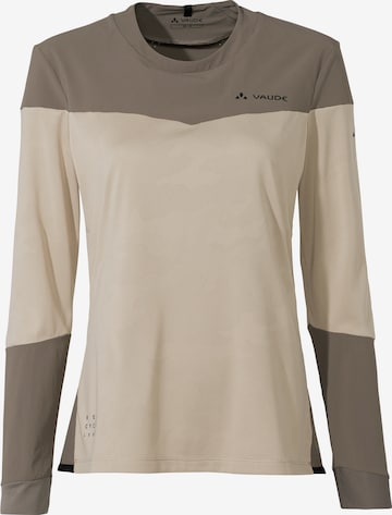 VAUDE Funktionsshirt 'Moab PRO' in Beige: predná strana