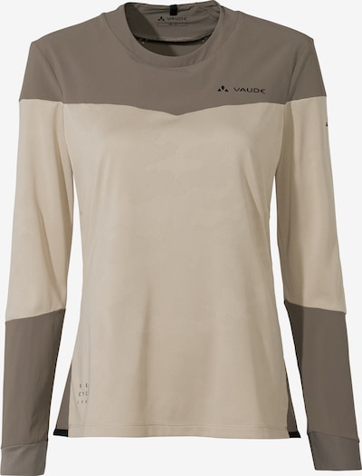 VAUDE Funktionsshirt 'Moab PRO' in beige / creme, Produktansicht