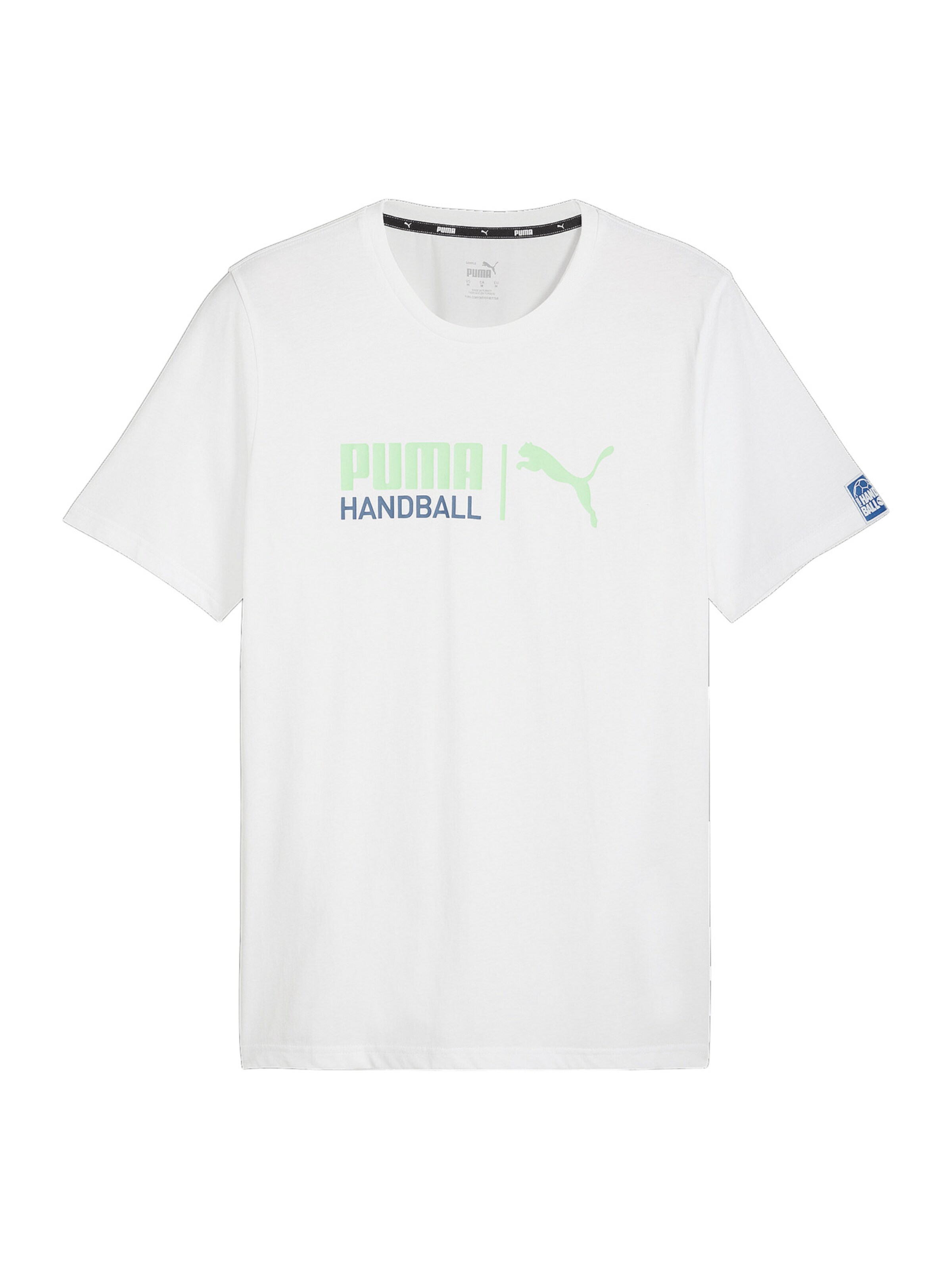 PUMA Performance shirt in White: front