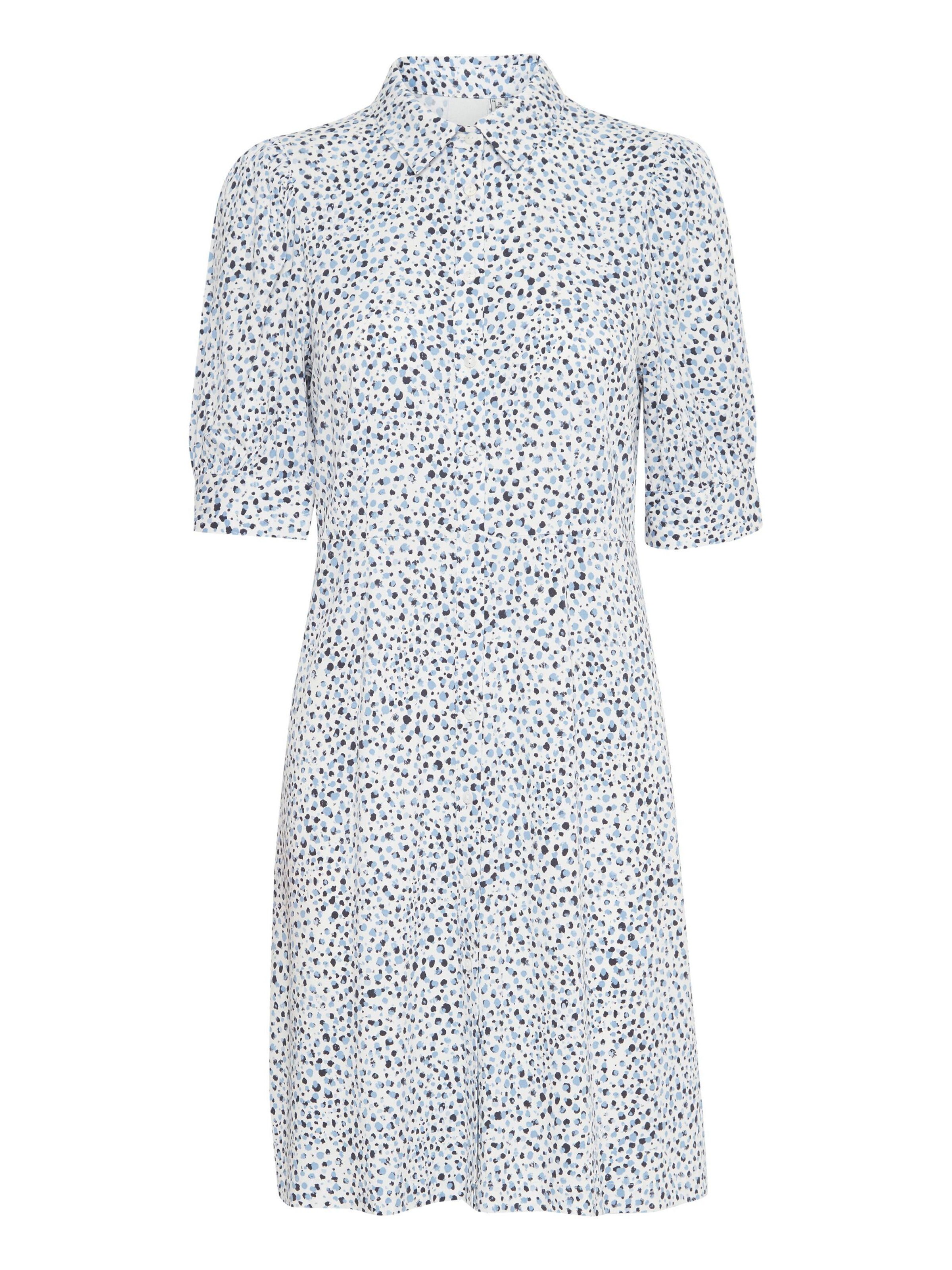 ICHI Blusekjole 'Aya' i blå: forside