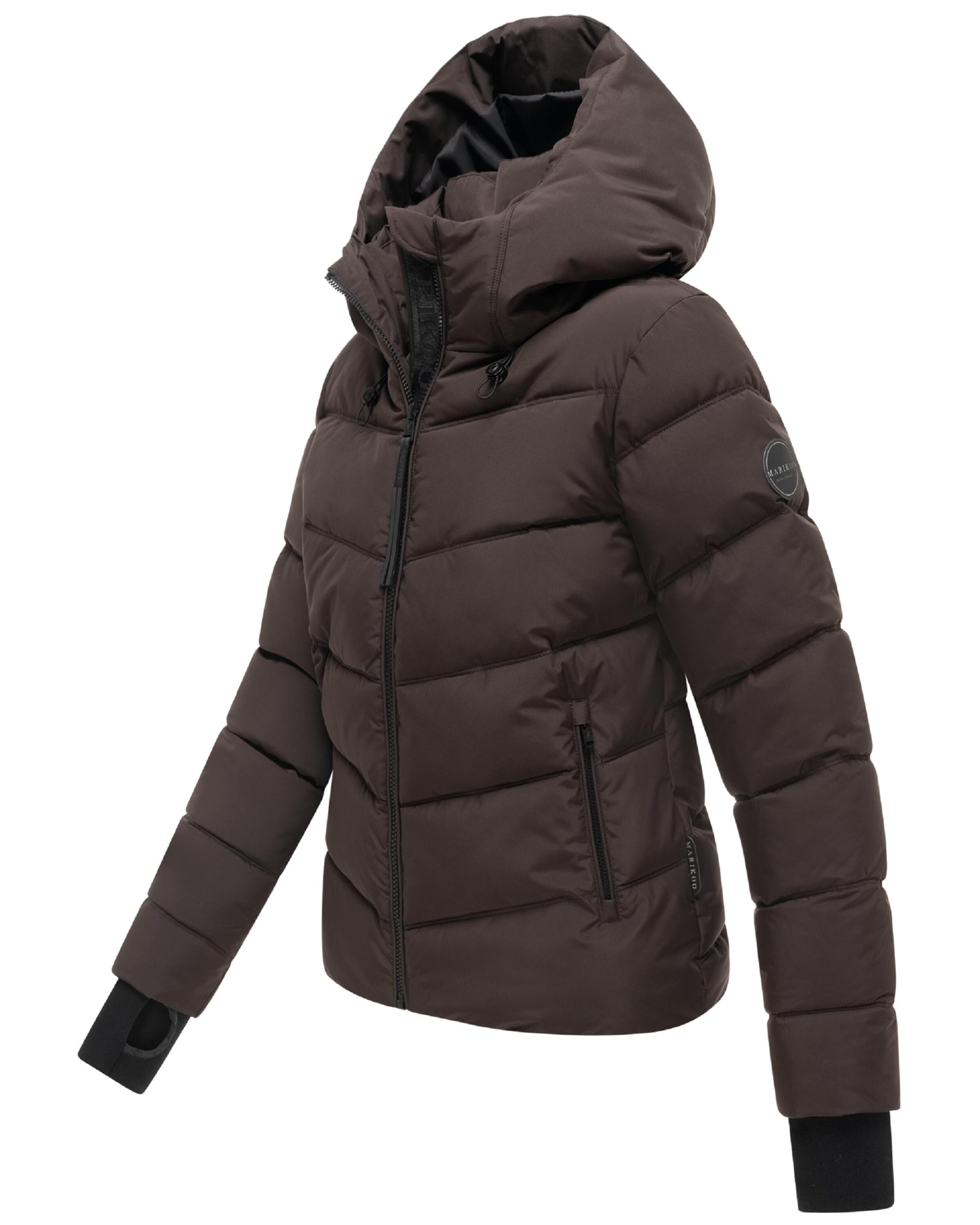 MARIKOO Winterjas in Bruin