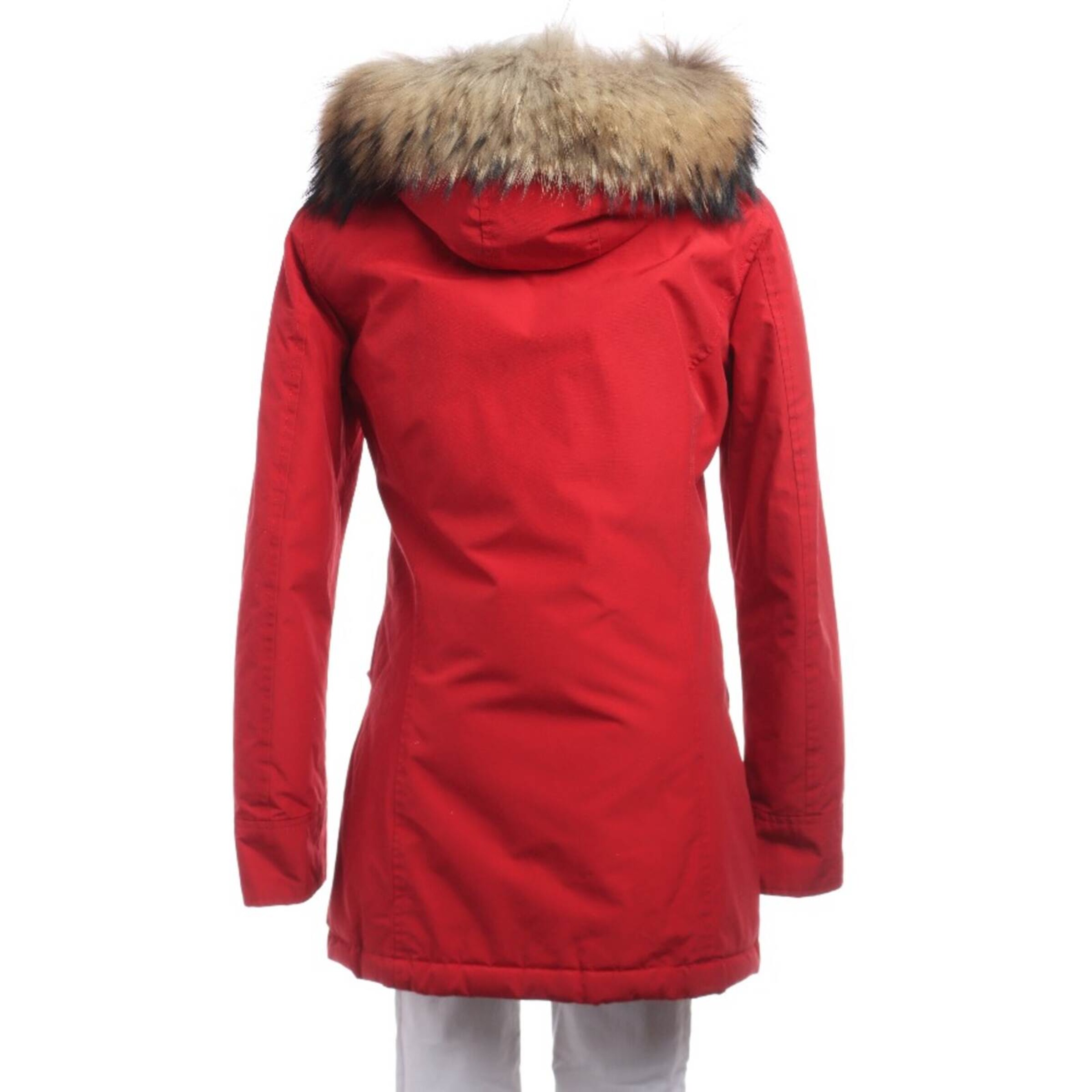 Woolrich Jacket & Coat in L in Red