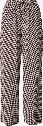 Kelnės 'Leila' iš A LOT LESS, spalva – tamsiai ruda / natūrali balta, Prekių apžvalga