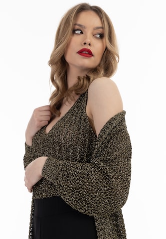 Cardigan faina en marron