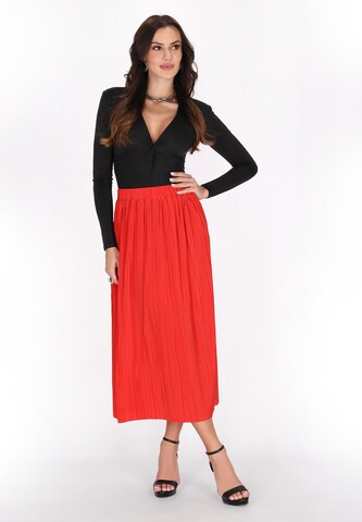 faina Skirt in Red