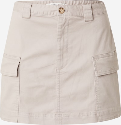 Sijonas iš Abercrombie & Fitch, spalva – šviesiai pilka, Prekių apžvalga