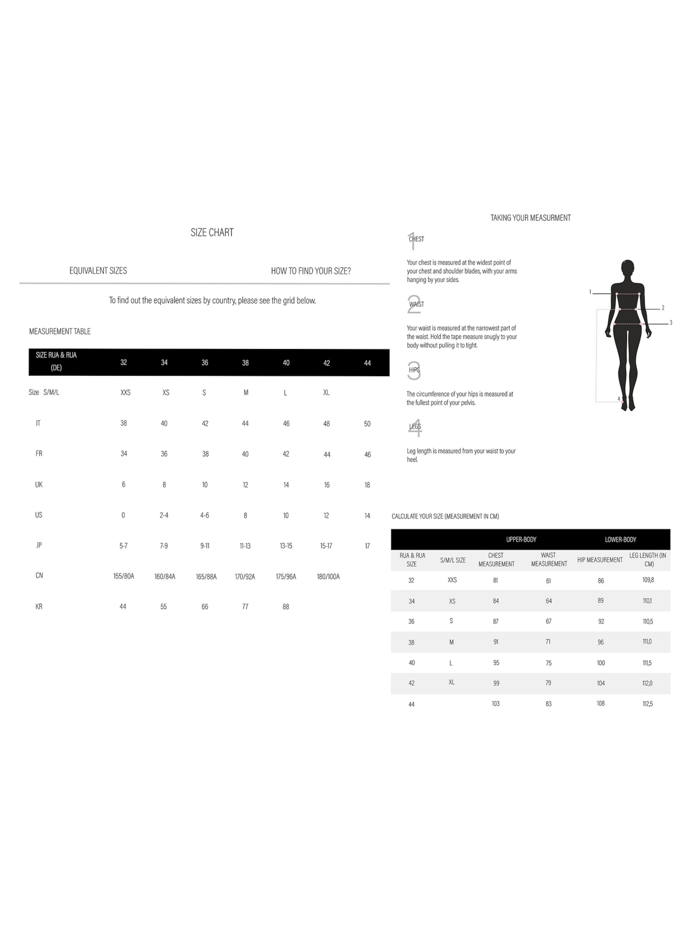 Rua & Rua Flared Hose‌‌ in Mischfarben