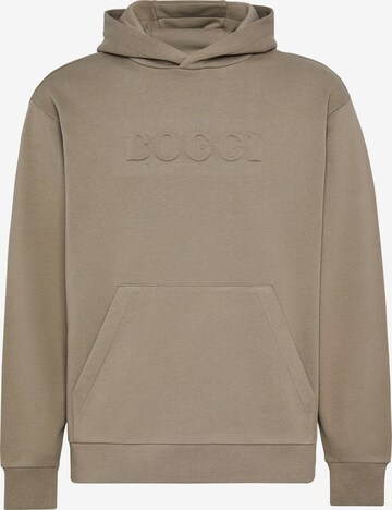 Boggi Milano Sweatshirt in Beige: front