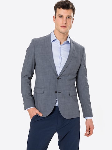 s.Oliver BLACK LABELRegular Fit Sako - plava boja: prednji dio