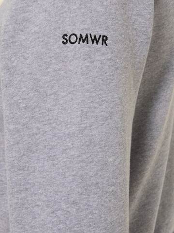 SOMWR Zip-Up Hoodie 'ELEVATE' in Grey