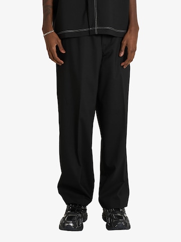 Regular Pantalon DARK LABEL en noir : devant