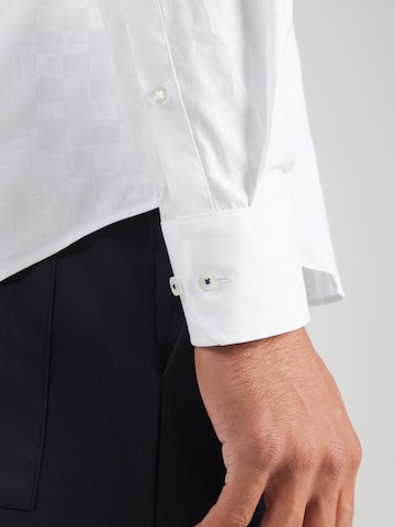 JOOP! Slim fit Πουκάμισο 'JSH-258Pierce3' σε λευκό