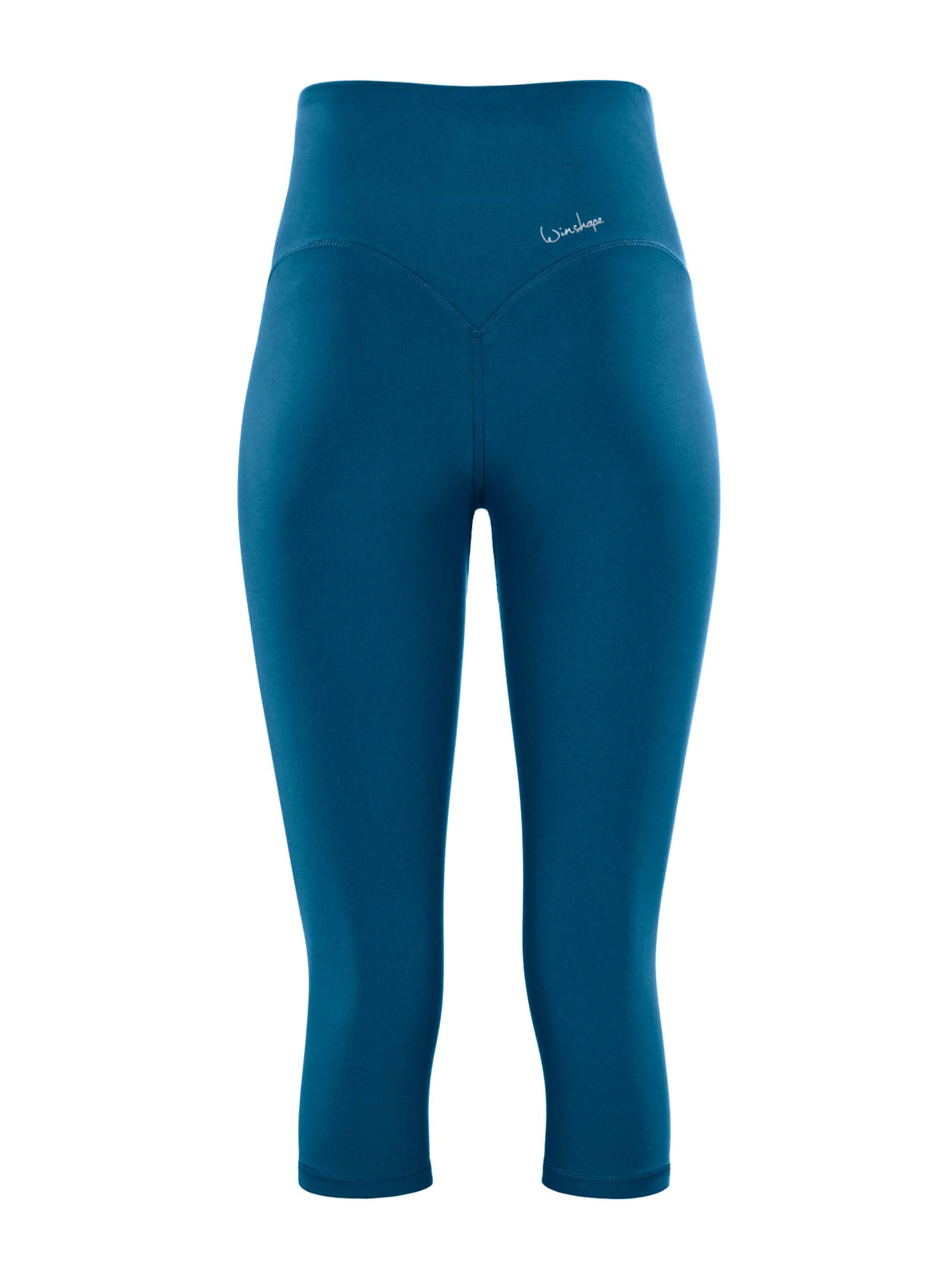 Winshape Skinny Fit Спортен панталон 'HWL217C' в синьо