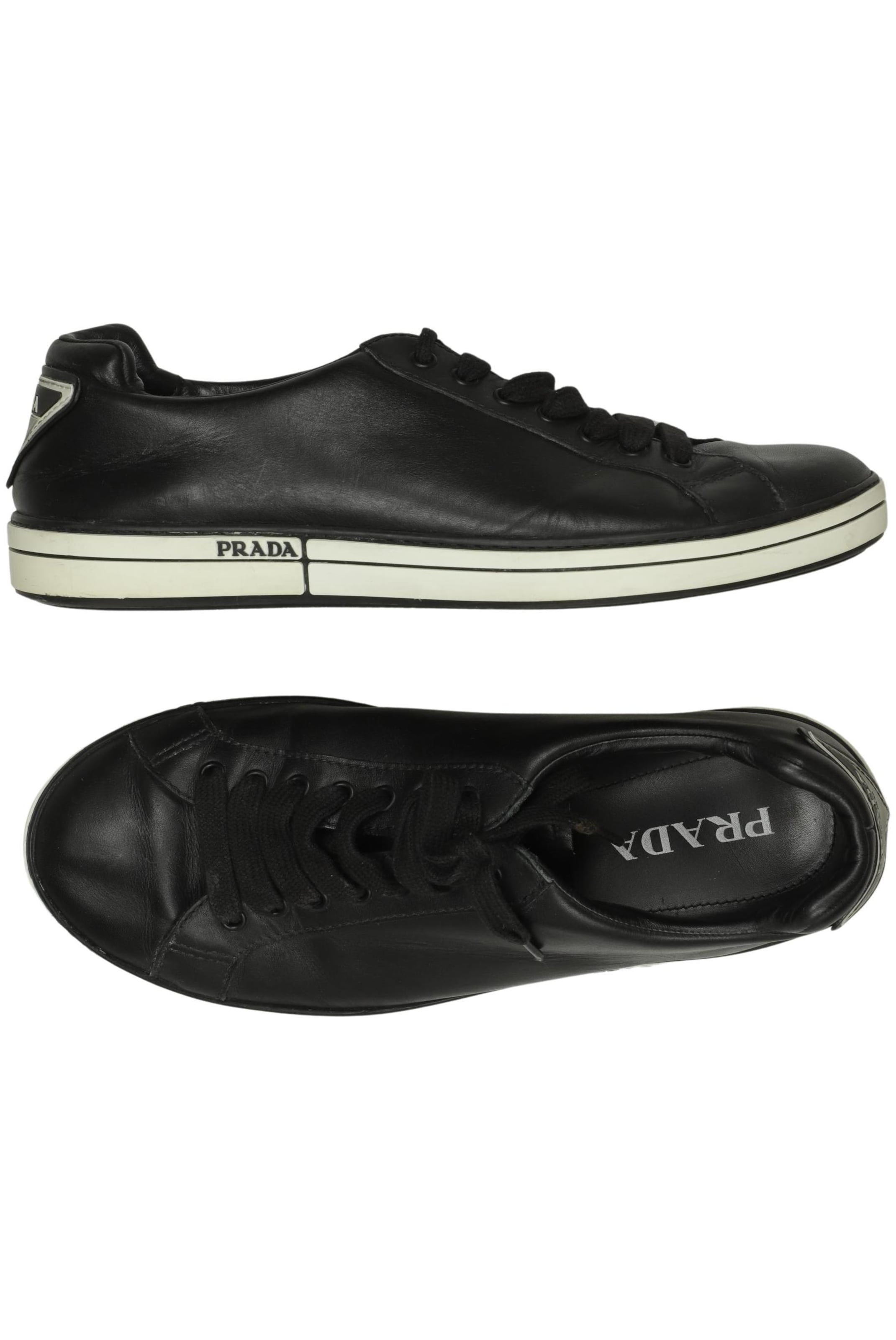 PRADA Sneaker 43,5 in Schwarz: Vorderseite