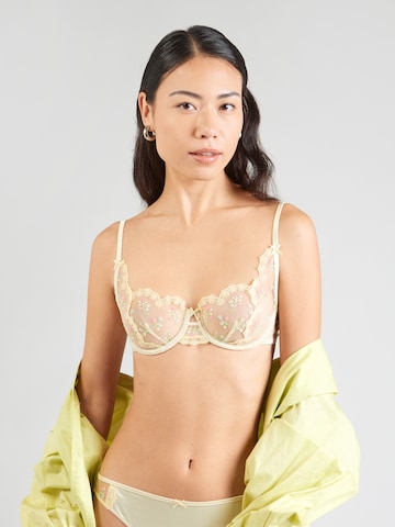 Balconcino Reggiseno 'REVEUSE' di ETAM in giallo: frontale