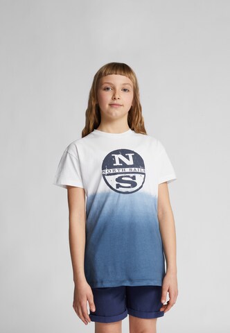 T-Shirt North Sails en bleu : devant