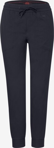 Coupe slim Pantalon 'Tracey' CECIL en bleu : devant