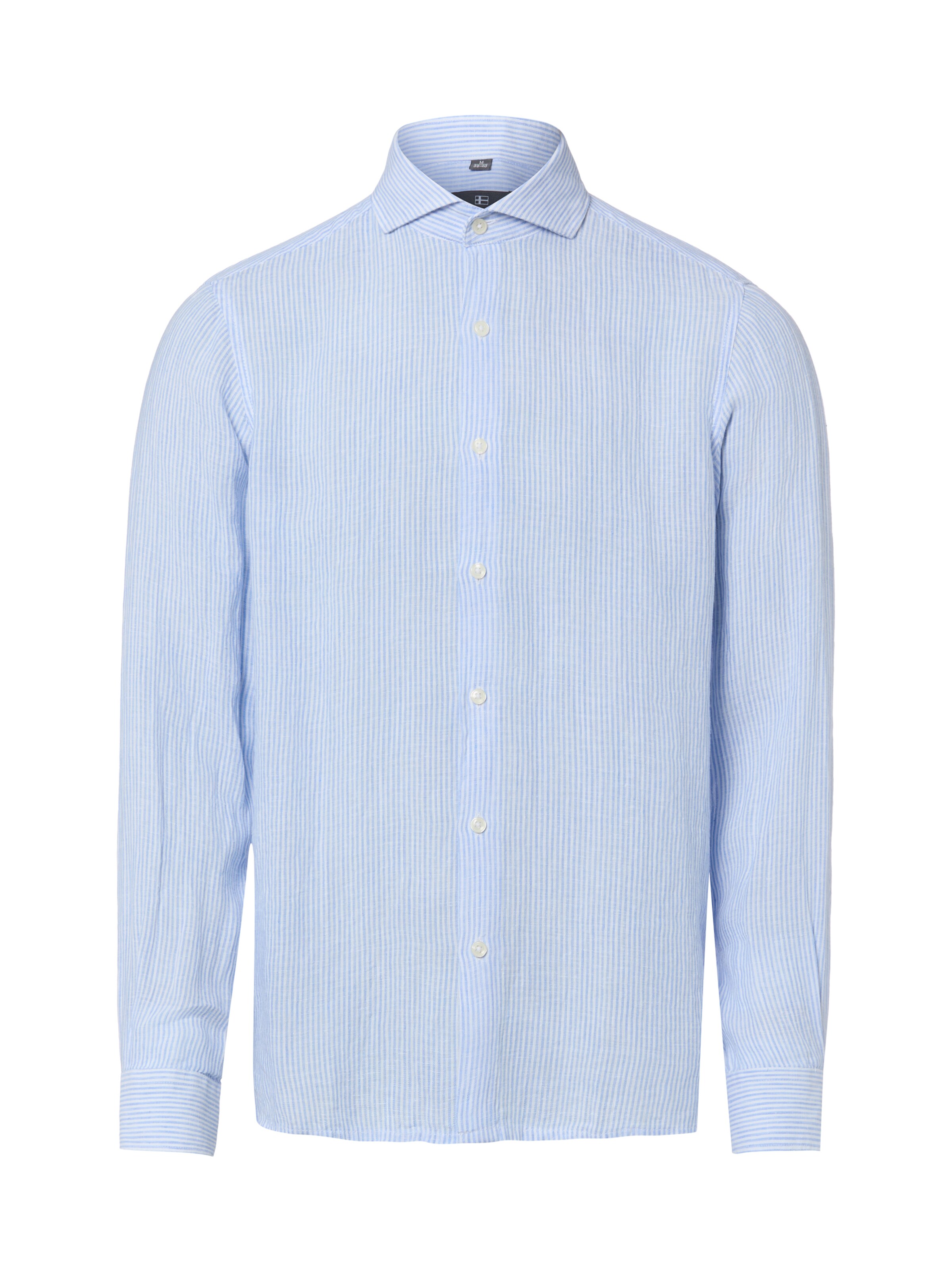 Chemise Nils Sundström en bleu : devant