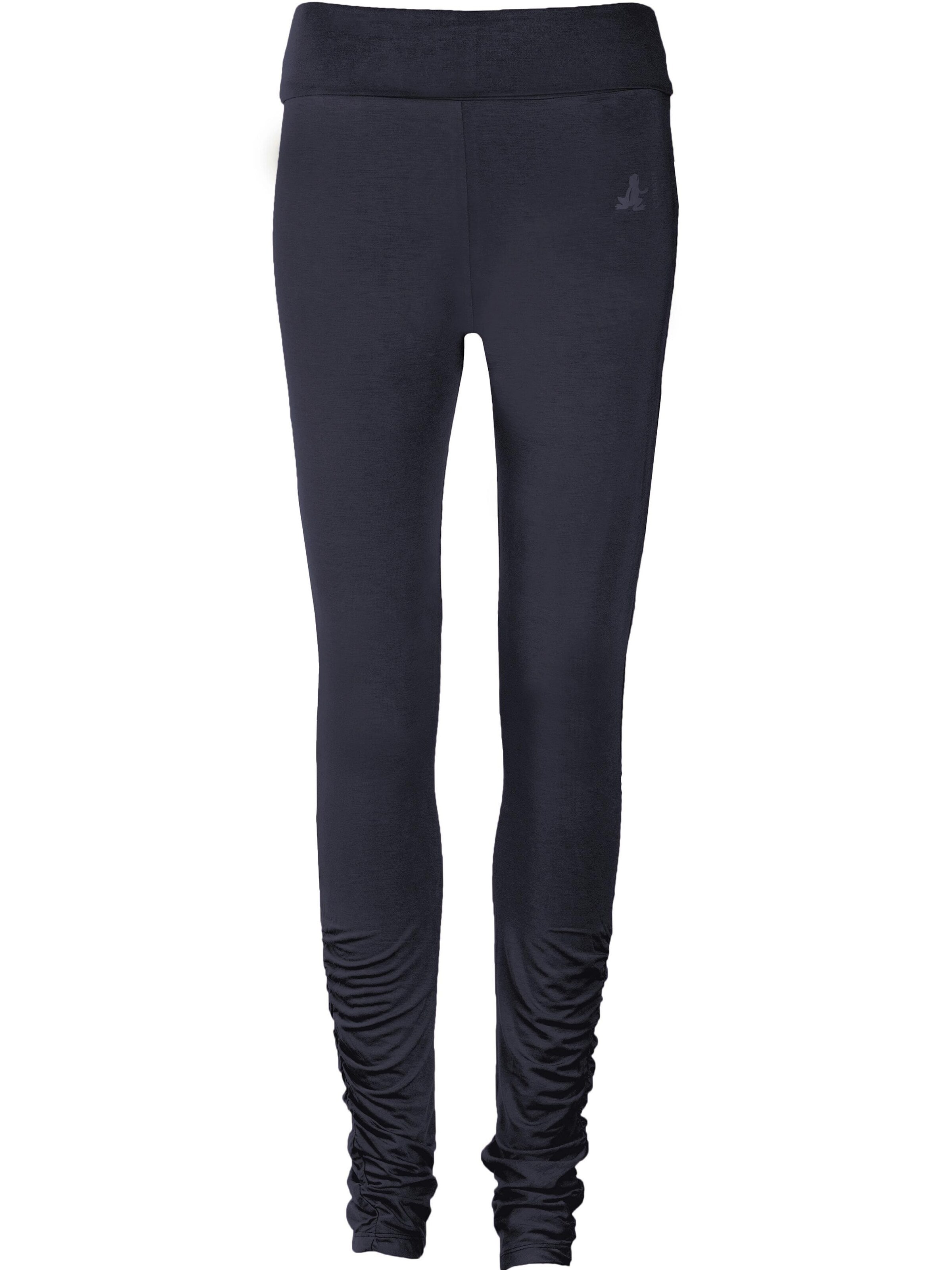 CURARE Yogawear Skinny Leggings in Blue: front