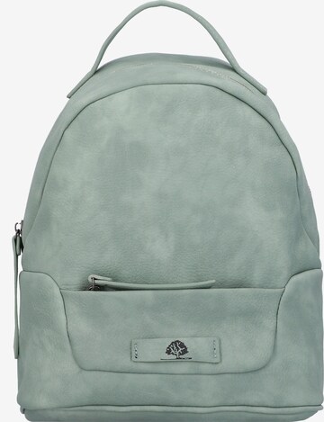 GREENBURRY Backpack 'Gretl' in Green: front