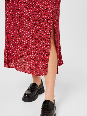 Trendyol Curve Skirt in Red