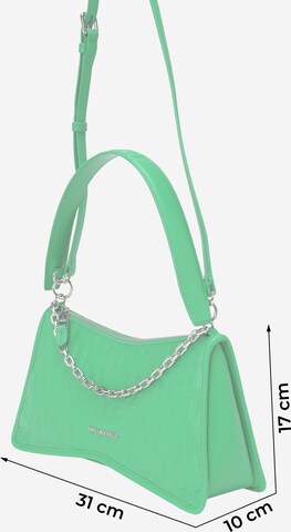 Karl Lagerfeld - Bolso de hombro 'Seven' en verde