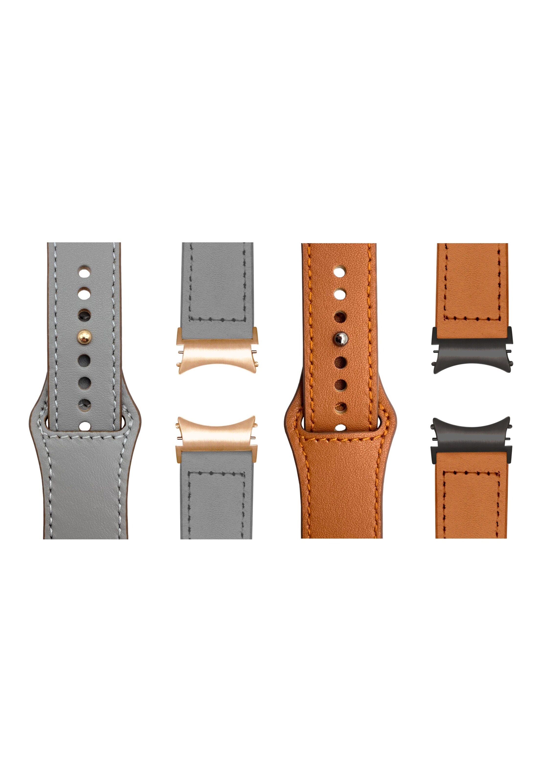 WRISTR Smartwatch-Armband 'Pin' in One Size in braun / grau, Produktansicht