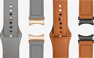 WRISTR Smartwatch-Armband 'Pin' in Braun: Vorderseite