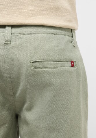 MUSTANG Regular Chino trousers in Green