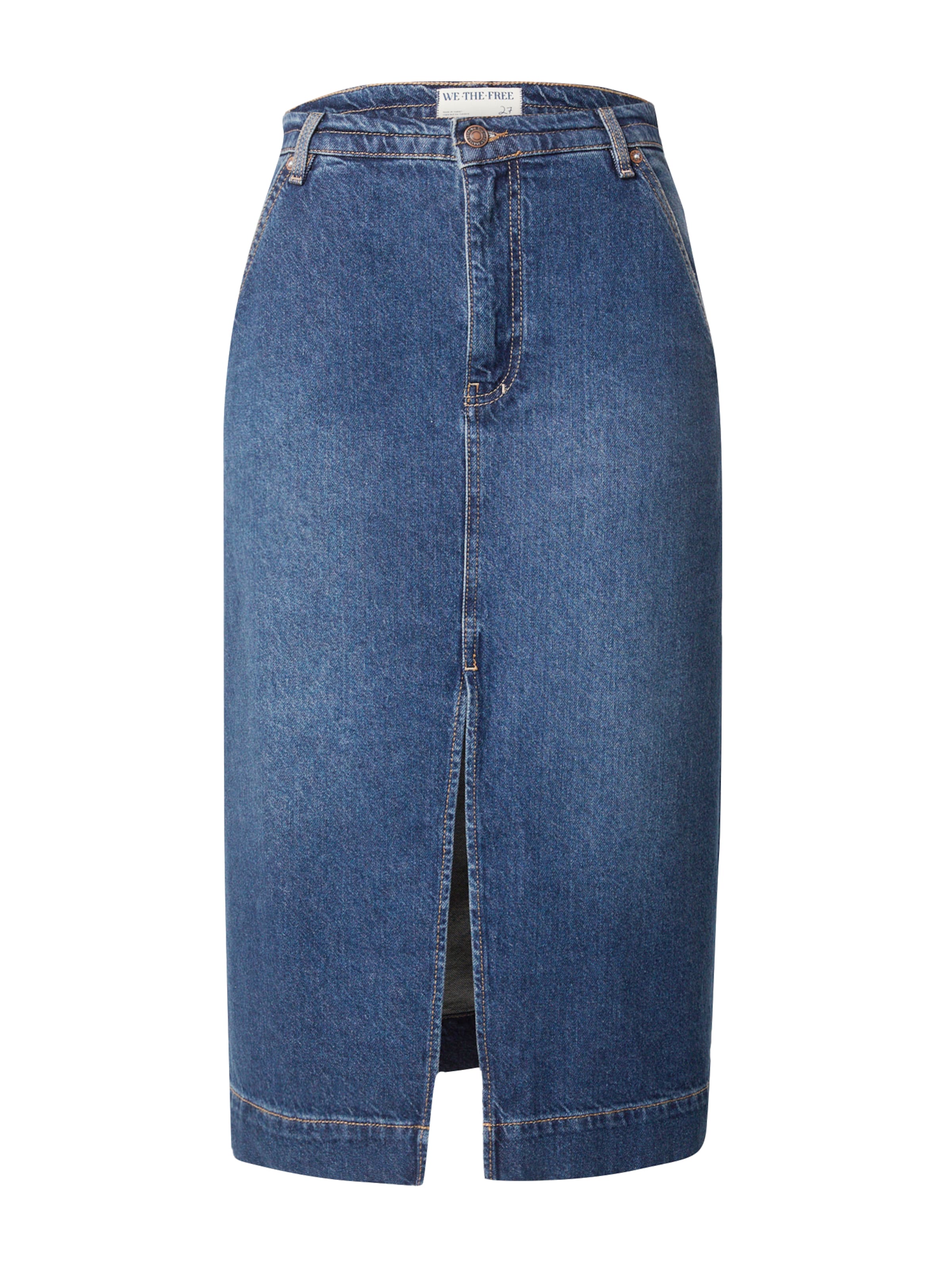Free People Skirt in Blue: front