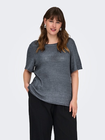 ONLY Carmakoma - Pullover 'CARSunny' em azul: frente