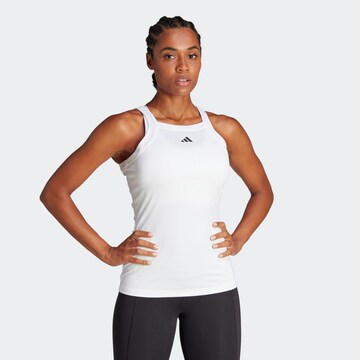 ADIDAS PERFORMANCE Sports Top 'Essentials' in White: front