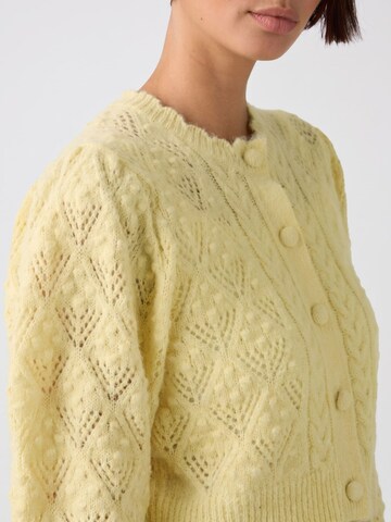 LEVI'S ® Knit cardigan 'PAULINE CARDIGAN FRENCH VANILLA' in Yellow