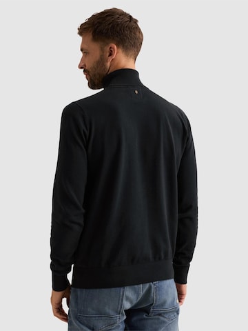 PME Legend Sweater 'Pullover with high collar and badge' in Blue