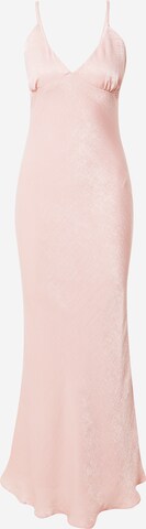 Robe de soirée Nasty Gal en rose : devant