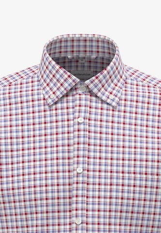 SEIDENSTICKER Regular fit Zakelijk overhemd 'Smart Essentials' in Rood