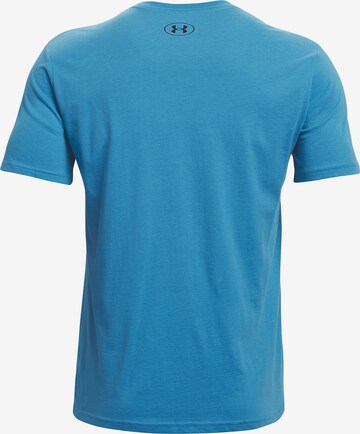 UNDER ARMOURTehnička sportska majica 'Foundation' - plava boja
