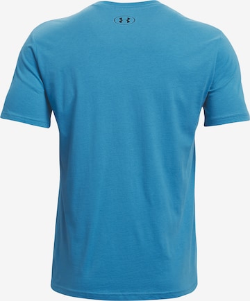 T-Shirt fonctionnel 'Foundation' UNDER ARMOUR en bleu