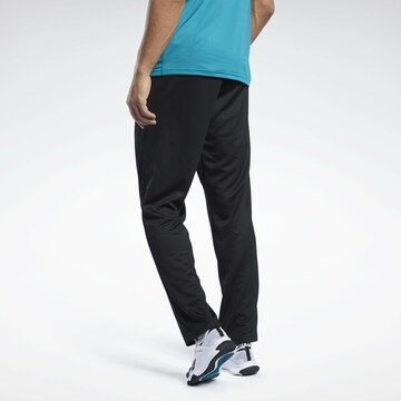 Regular Pantalon de sport Reebok en noir