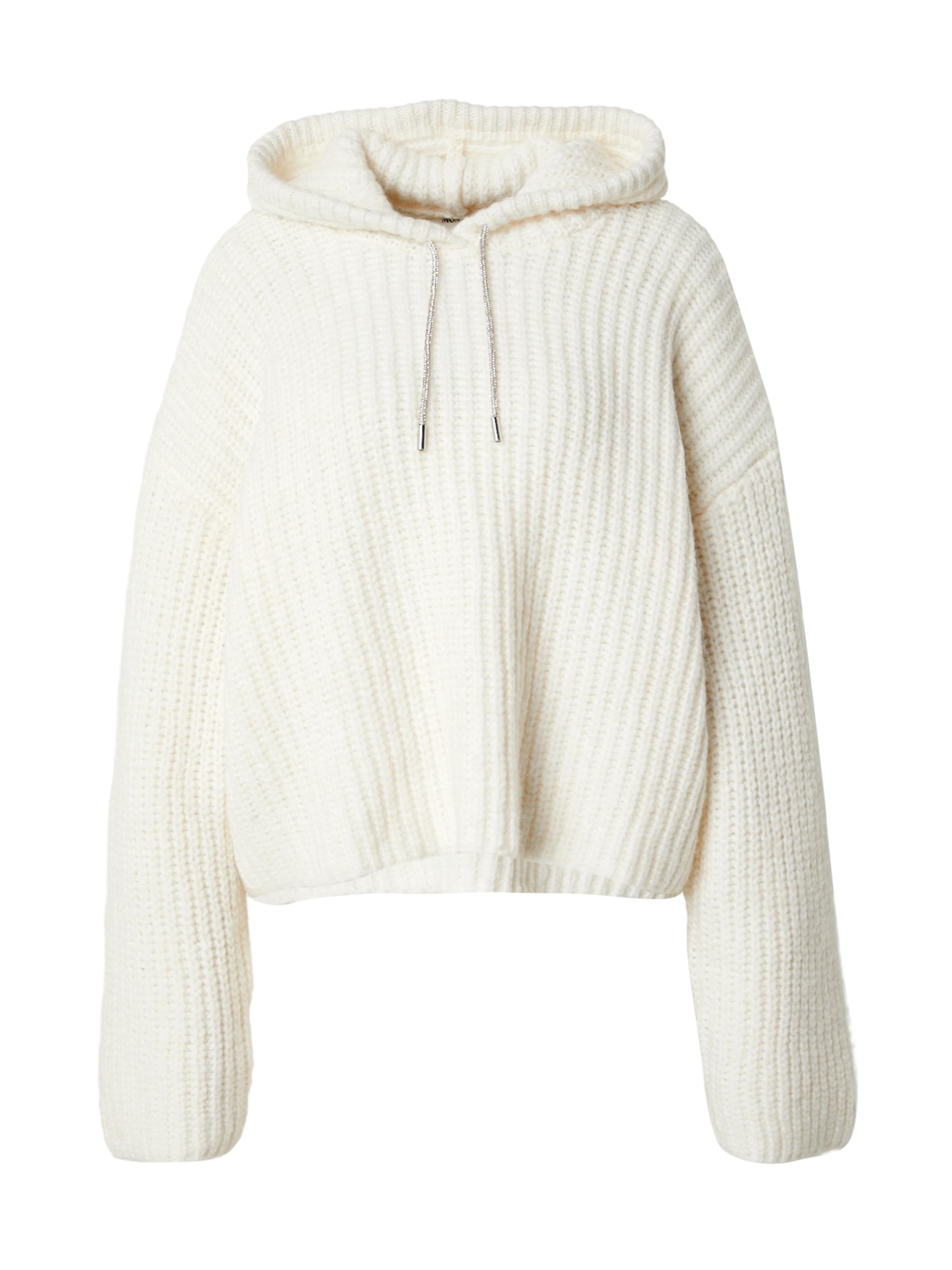 Monki Sweter w kolorze biały: przód