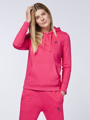 Polo Sylt Sweatshirt in Pink: front