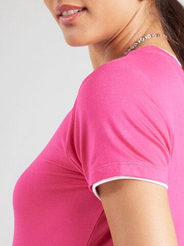 T-shirt 'Camilla' 19V69 ITALIA en rose