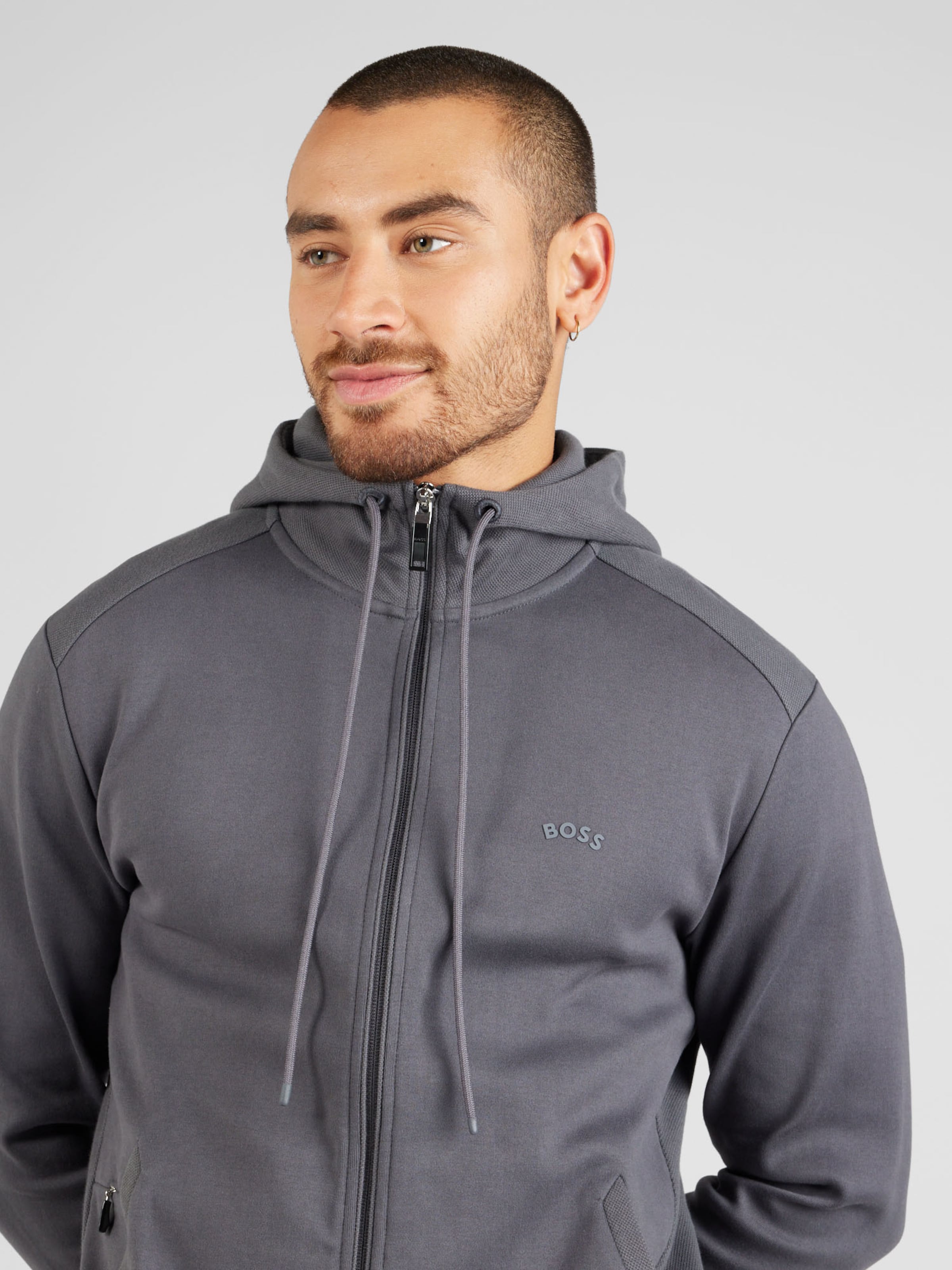 Hugo boss green saggy hoodie sale